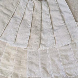 20 Microfiber Cloth Diaper Inserts